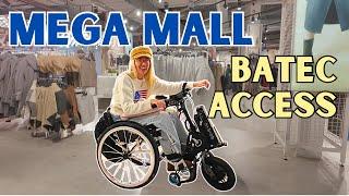 Christmas shopping at Westfields London in my Batec |️Accessibility fails & free stuff