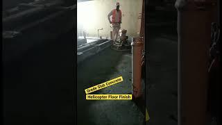 Helicopter Concrete Finish || Grade Slab Concrete || Ground Slab