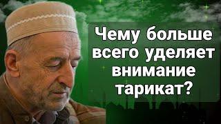 Чему больше всего уделяет внимание тарикат?