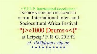 6. #Africa #Festival 1000 #Drums: International Inter- and Sociocultural #Leipzig #August #2024