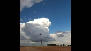 Birth of a supercell storm pt 1