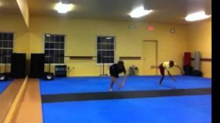 Amazing acrobatic trick