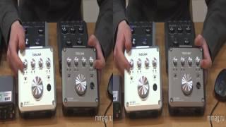 mmag.ru: Tascam audio interfaces 3d video review