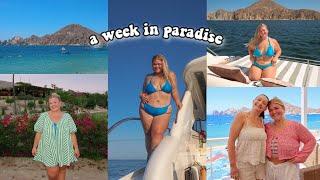 A WEEK IN MY LIFE IN CABO *cooking class, going on a yacht, banana boats, & more*