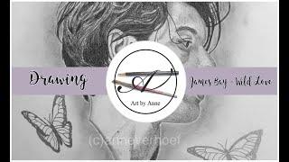 Drawing James Bay - Wild Love | Art by AnneVerhoef
