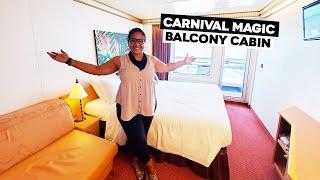 Carnival Magic Balcony Cabin Room Tour