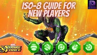 **MUST WATCH FOR NEW PLAYERS** Marvel Strike Force ISO-8 Beginners Guide 2024