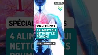 4 aliments qui nettoient les POUMONS #naturopathie #santé #nutrition