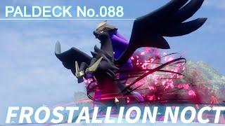 Paldeck | No.088 FROSTALLION NOCT - Palworld | Gameplay | Pocketpair