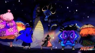 The showdown between the samurai warriors and Kaido I ONE PIECE I Wano are