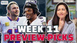 Previewing EVERY Week 11 NFL matchup | The Mina Kimes Show featuring Lenny