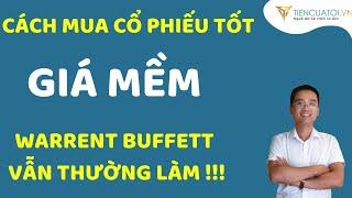 Cách xác định giá mua cổ phiếu TỐT có lãi | Định giá cổ phiếu | ví dụ xác định giá mua TCB và MWG