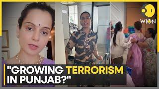 Kangana Ranaut issues statement after slapping incident, worries "growing terrorism in Punjab"