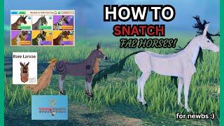 How to CATCH The FAE Horses & Fairies! Both Methods Explained | Horse Life Tutorial