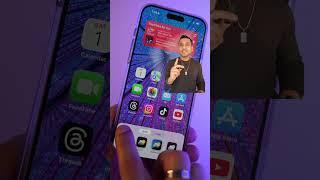 Darken Your iPhone Wallpaper for Better App Icon Visibility #iPhoneTips #TechShorts #AppIcons