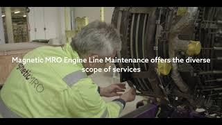 Engine Line Maintenance at Magnetic MRO