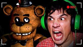 ПЕРВЫЙ РАЗ ИГРАЮ В ФНАФ! СТРАШНО, НО ПРИКОЛЬНО! Five Nights at Freddy's