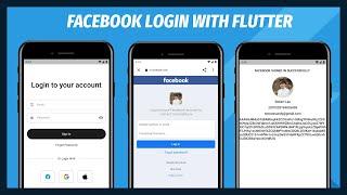 Facebook Login with Flutter | Facebook Login | Facebook Sign In #facebooklogin #fluttertutorial