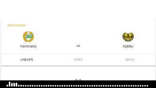 Hammarby IF vs Mjällby AIF :  Allsvenskan  :  9 May 2023 at 17:00 UTC