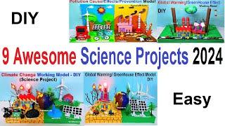 9 awesome science project working models 2024 | diy | howtofunda