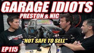 Garage Idiots : New Zealand Car Culture and Strict Rules, Building Social Media Cars | TCBP EP115