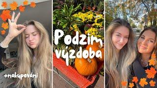 Kupujeme a děláme podzimní výzdobu | VLOG