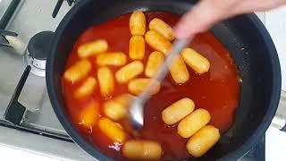 떡볶이 만들기 :치즈&치즈 떡볶이 : 풀무원 생가득