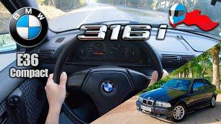 1999 BMW 316i E36 Compact (77kW) POV 4K [Test Drive Hero] #70 ACCELERATION, ELASTICITY & DYNAMIC