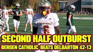 Bergen Catholic 42 Delbarton 13 | Week 7 Highlights | Crusaders Explode in Second Half