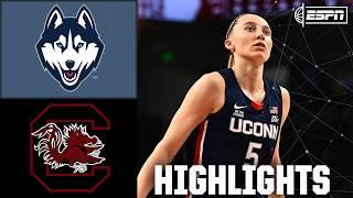 SHOCKER IN COLUMBIA  UConn Huskies vs. South Carolina Gamecocks | Full Game Highlights | ESPN CBB