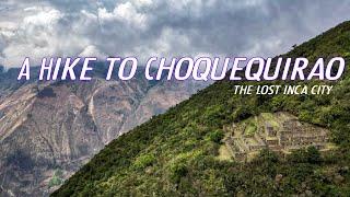 The Lost Inca Ruin - hiking to Choquequirao with Alpaca Expeditions