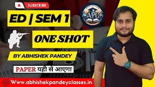 CH 1 & 2 | #sem1 | One Shot ED | Entrepreneurship Development