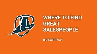 Where to Find Great Salespeople