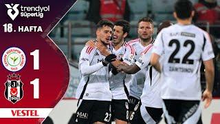 Rizespor 1-1 Beşiktaş Maç Özeti - Süper Lig 2024-25