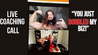 Sales Training//I DOUBLED Abris Babicz Fitness Coaching Business!//Ben W Byrne