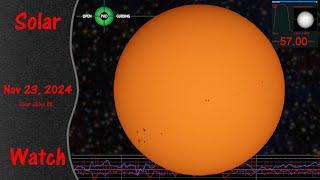  LIVE Solar Watch | Moar Sunspots | 2024-11-23