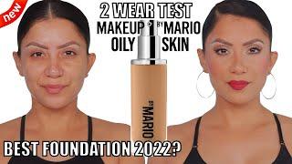 2 DAY WEAR *new* MAKEUP BY MARIO SURREALSKIN LIQUID FOUNDATION *oily skin* | MagdalineJanet