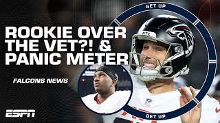  FALCONS BENCHING KIRK COUSINS FOR MICHAEL PENIX JR.  + PANIC METER on Patrick Mahomes?  | Get Up