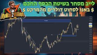 שבוע של רווחים לפנינו - SMC - שיטת "הכסף החכם" - לייב של מזומנים 