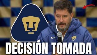 DECISIÓN TOMADA FANS! PUMAS UNAM GOLPEA MARTILLO Y ESO ES LO QUE VAN A HACER..