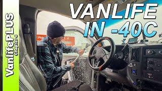 How I Survive Winter Vanlife at -40°C in Alberta 