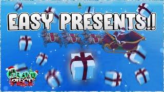 [GPO] FASTEST WAY TO GET PRESENTS FROM SANTA | FREE CANDY CANE!!