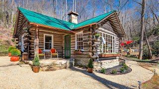 Charming Log Cabin - Rustic Cabin Retreat - Cozy Cabin in the Woods