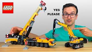 LEGO City Construction Mobile Crane and Excavator (REVIEW)