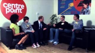 Prince William visits Centrepoint Bradford Foyer