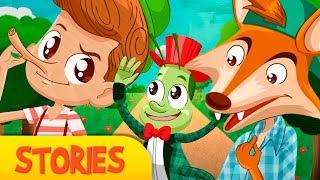 PINOCCHIO, story for children,  Fairy Tales and Stories for Kids, pinocchio kids story