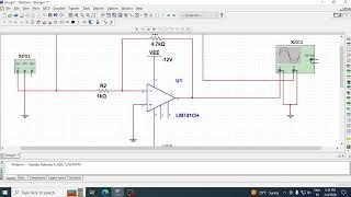 Inverting Amplifier | Simulation | Multisim |