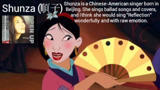 Alternate Voices for Original Disney Princesses