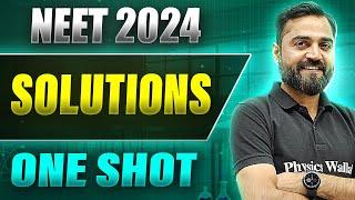 SOLUTIONS in 1 Shot: FULL CHAPTER COVERAGE (Concepts+PYQs) || Prachand NEET