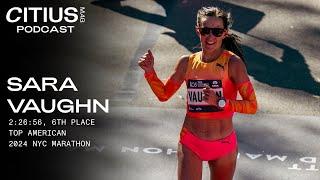 Sara Vaughn After Finishing 6th At The 2024 NYC Marathon (2:26:56, Top American) | Race Recap